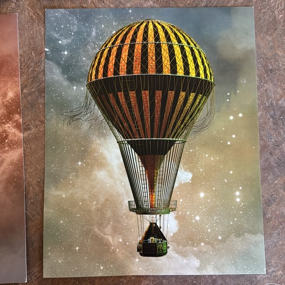 491. Fantastic set of Airship wall art prints - Picture 6 of 6